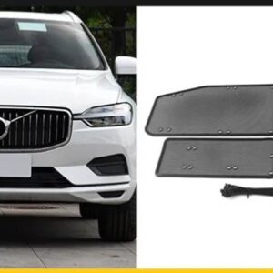 ボルボ XC60 S90 XC90 V90 カーアクセサリーフロント グリル インサートネット防虫 防塵 ゴミ防止インナーカバー ステンレス メッシュ - 2018-20 XC60