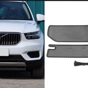 ボルボ XC60 S90 XC90 V90 カーアクセサリーフロント グリル インサートネット防虫 防塵 ゴミ防止インナーカバー ステンレス メッシュ - 2020 XC404
