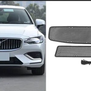 ボルボ XC60 S90 XC90 V90 カーアクセサリーフロント グリル インサートネット防虫 防塵 ゴミ防止インナーカバー ステンレス メッシュ - 2020 S60