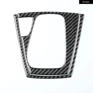 BMW Z4 E89 2009-2015 カーボン ギア シフト パネル 装飾 カバー 車内 装飾 RETRO ACCESSORIES ステッカー - Black LHD