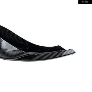 BMW X3 G01 X4 G02 IX3 G08 2021 2022+ Mパック ブラック ABS フロントバンパー リップ スポイラー - Carbon Fiber Look