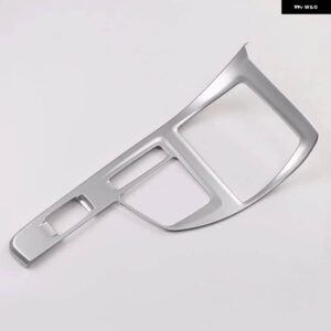 BMW X1 F48 X2 F47 2016-21 ABS カーボンセンター コントロール ギア シフト パネル 装飾 カバー トリム - ABS silver A