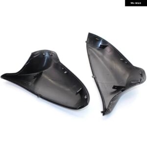BMW 2個 リアビューサイド ミラー カバー キャップカーボン/ 黒 F80 M3 F82 M4 2015-2020 サイド ウイング バック ミラー ケース - Carbon Pattern