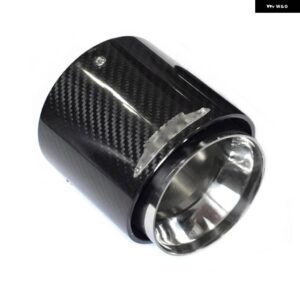 BMW 1個 カーボンマフラー先端排気先端 4色 ミニクーパー S R55 R56 R57 R58 R59 R60 R61 F54 F56 F57 F60 - 72-95MM Silver