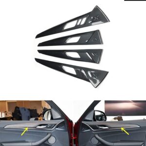 BMW X3 G01 2018-23 プラスチック カーボン スタイル 装飾 アクセサリー車内ドア トリム ステッカー - Door trims