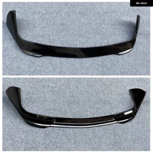 BMW X5 F15 ルーフ スポイラー 2014-18 ABS 黒/カーボンルックリア トランク リップ ウイング カーアクセサリー - Glossy Black