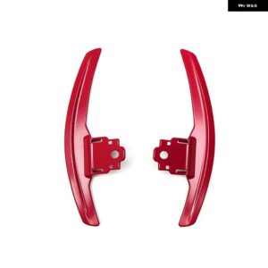 BMW M3 M4 M5 X1 X2 X3 X4 X5 X6 F48 F39 F02 F25 F26 F15 F16 I01 I12 ステアリングホイール パドル シフター エクステンション交換 合金 - Red