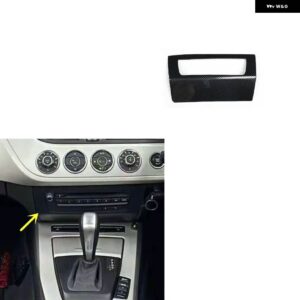BMW Z4 E89 2009 10 11 12 13 14 15 右ハンドル プラスチック カーボン スタイル 装飾 アクセサリー インテリア ギア ステッカー - A Center console