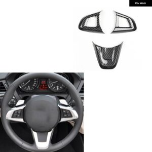 BMW Z4 E89 2009 10 11 12 13 14 15 右ハンドル プラスチック カーボン スタイル 装飾 アクセサリー インテリア ギア ステッカー - TypeA Steering wheel