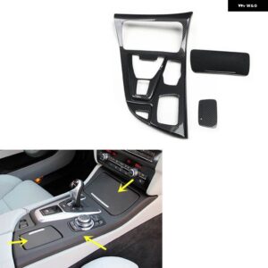 BMW M5 2012 2013 2014 プラスチック カーボン スタイル 装飾 アクセサリー インテリア センター コンソール ギアドア トリム ステッカー - Gear