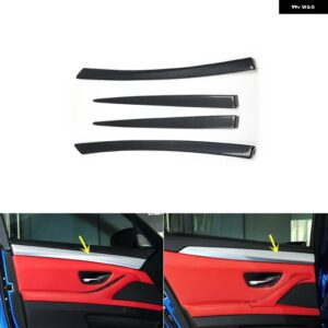 BMW M5 2012 2013 2014 プラスチック カーボン スタイル 装飾 アクセサリー インテリア センター コンソール ギアドア トリム ステッカー - Door trims