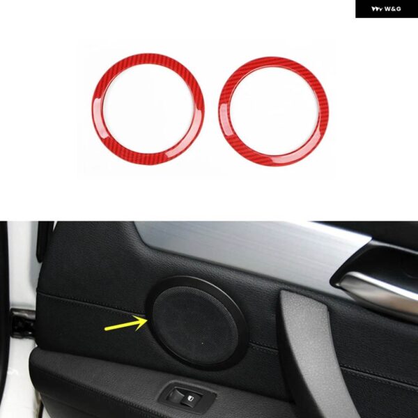 BMW Z4 E89 2009-15 プラスチック レッドカーボン スタイル 装飾 アクセサリー インテリア トリム ステッカー - Color Name