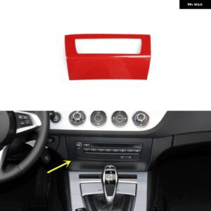 BMW Z4 E89 2009-15 プラスチック レッドカーボン スタイル 装飾 アクセサリー インテリア トリム ステッカー - Color Name