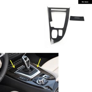 BMW Z4 E89 2009-15 プラスチック カーボン スタイル 装飾 アクセサリー インテリア ギアドア ステッカー - Gear frame
