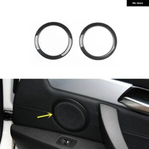 BMW Z4 E89 2009-15 プラスチック カーボン スタイル 装飾 アクセサリー インテリア ギアドア ステッカー - Horn ring