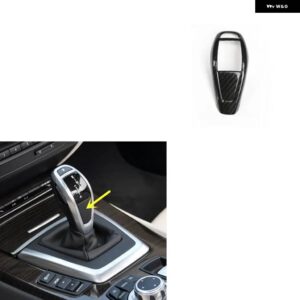 BMW Z4 E89 2009-15 プラスチック カーボン スタイル 装飾 アクセサリー インテリア ギアドア ステッカー - Type A Gear knob