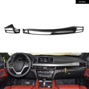BMW X6 F16 2015-19 プラスチック カーボン スタイル 装飾 アクセサリーペースター インテリア ギアドア トリム ステッカー - Car front