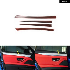 BMW M5 2012 13 14 15 16 プラスチック 木目調 装飾 アクセサリー インテリア センター コンソール ギアドア トリム ステッカー - Door trims