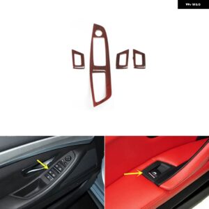 BMW M5 2012 13 14 15 16 プラスチック 木目調 装飾 アクセサリー インテリア センター コンソール ギアドア トリム ステッカー - Power window
