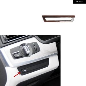 BMW M5 2012 13 14 15 16 プラスチック 木目調 装飾 アクセサリー インテリア センター コンソール ギアドア トリム ステッカー - Small strip