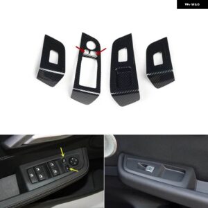 BMW 1シリーズ F52 2017-23 ABS カーボン スタイル 装飾 アクセサリー インテリア ギア ステッカー - B Power windows