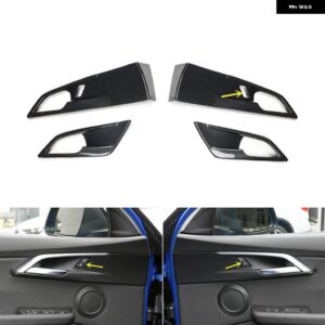 BMW 1シリーズ F52 2017-23 ABS カーボン スタイル 装飾 アクセサリー インテリア ギア ステッカー - Type A Door handle