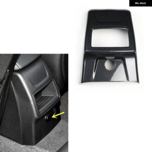 BMW 1シリーズ F52 2017-23 ABS カーボン スタイル 装飾 アクセサリー インテリア ギア ステッカー - C Back air vent