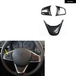 BMW 1シリーズ F52 2017-23 ABS カーボン スタイル 装飾 アクセサリー インテリア ギア ステッカー - TypeA Steering wheel2