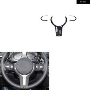 BMW 1シリーズ F52 2017-23 ABS カーボン スタイル 装飾 アクセサリー インテリア ギア ステッカー - TypeC Steering wheel