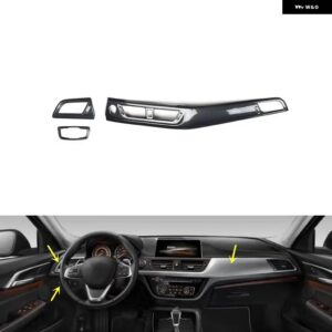BMW 1シリーズ F52 2017-23 ABS カーボン スタイル 装飾 アクセサリー インテリア ギア ステッカー - Car front