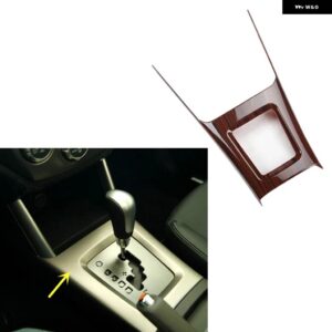 スバル フォレスター 39783 プラスチック 木目調 装飾 アクセサリー インテリア センター コンソール ステッカー - gear　frame