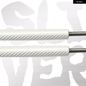 スバル テールゲートリフト サンバー KV3 KV4 ハイルーフバン 749MM 1990-1998 トランク ブーツ ガスストラット スプリン - Silver　Carbon　Fiber
