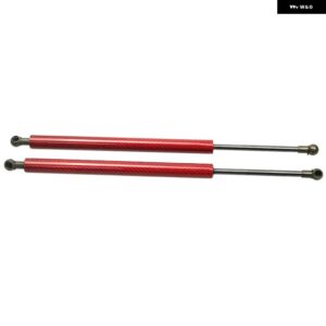 スバル 1993-1998 レガシィ BD/BG5 フロントフード ボンネット ガスストラットカーボン スプリング ダンパー リフト サポート - Red　Carbon　Fiber