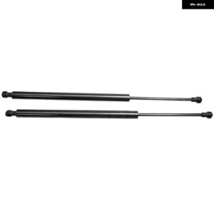 BMW 2個 フロントフード自動ガス スプリング ストラットリフト サポート ダンパー E84 X1 エステート 2009-2011-16 345MM - Black Carbon Fiber