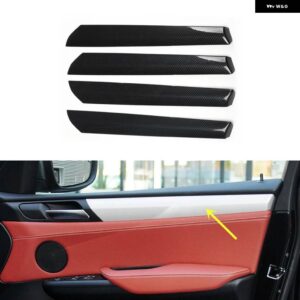 BMW X3 F25 X4 F26 2011 12 13 14 15 16 右ハンドル プラスチック カーボン スタイル 装飾 アクセサリー インテリア ステッカー - Door trims