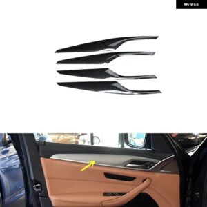 BMW 5シリーズ G30 G31 2018-23 プラスチック カーボン スタイル 装飾 アクセサリー インテリア トリム ステッカー - Door trims