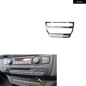 BMW X5 E70 2008-13 右ハンドル プラスチック カーボン スタイル 装飾 アクセサリー インテリア ステッカー - A air panel