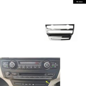 BMW X5 E70 2008-13 右ハンドル プラスチック カーボン スタイル 装飾 アクセサリー インテリア ステッカー - B air panel
