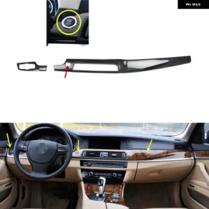 BMW 5シリーズ F10 2011-17 プラスチック カーボン スタイル 装飾 アクセサリー インテリア トリム ステッカー - VersionA Car front