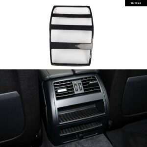 BMW 5シリーズ F10 2011-17 プラスチック カーボン スタイル 装飾 アクセサリー インテリア トリム ステッカー - A Back air vent
