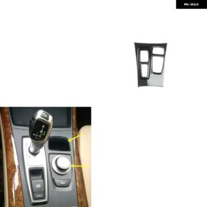 BMW X5 E70 2008-13 プラスチック カーボン スタイル 装飾 アクセサリー インテリア ギアドア トリム ステッカー - Type A Gear