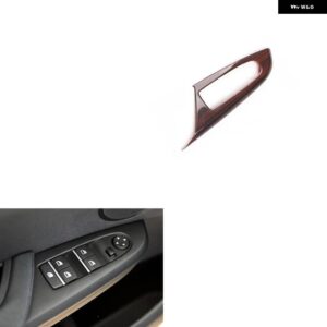 BMW X3 F25 X4 F26 2011-16 プラスチック 木目調 装飾 アクセサリー インテリア ギアドア ステッカー - TypeB power window