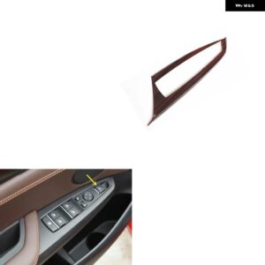 BMW X3 F25 X4 F26 2011-16 プラスチック 木目調 装飾 アクセサリー インテリア ギアドア ステッカー - TypeA power window