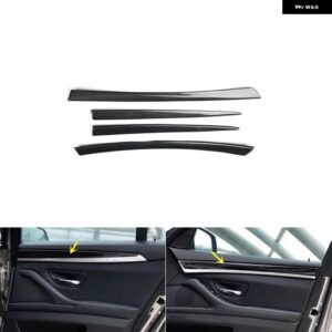 BMW 5シリーズ F10 2011 12 13 14 15 16 17 右ハンドル プラスチック カーボン スタイル 装飾 アクセサリー インテリア ステッカー - Door trims