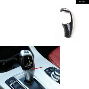 BMW X3 F25 X4 F26 2011-16 プラスチック カーボン スタイル 装飾 アクセサリー インテリア ギア ステッカー - Type A Gear knob