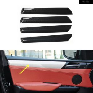 BMW X3 F25 X4 F26 2011-16 プラスチック カーボン スタイル 装飾 アクセサリー インテリア ギア ステッカー - Door trims