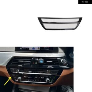 BMW 5シリーズ G30 G31 2018 19 20 21 22 23 右ハンドル プラスチック カーボン スタイル 装飾 アクセサリー インテリア ステッカー - Center console