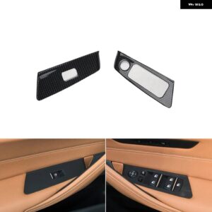 BMW 5シリーズ G30 G31 2018 19 20 21 22 23 右ハンドル プラスチック カーボン スタイル 装飾 アクセサリー インテリア ステッカー - Windows control pane