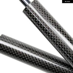 スバル リフト サポート ガス リア ブーツ テールゲート トランク ダンパー レガシィ III BHシリーズ 5 ドア ステーション ワゴン - Black Carbon Fiber