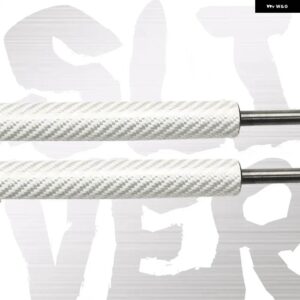 ポルシェ ボンネット ダンパー カイエン 955/957 9PA 2002-2010 ガスストラットリフト サポート フロント ボンネット - Sliver Carbon Fiber